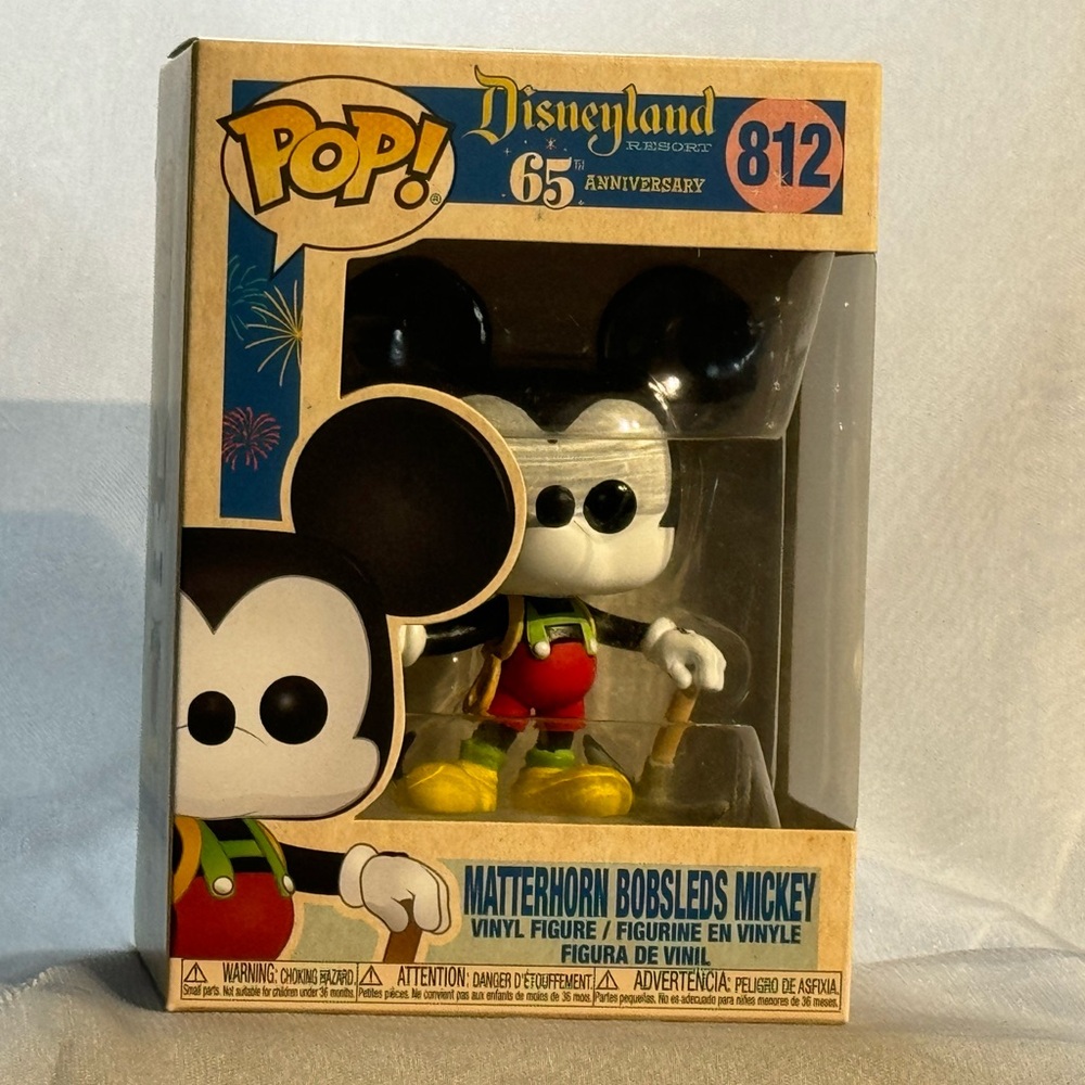 65th Ann. Matterhorn Bobsleds Mickey Funko #812